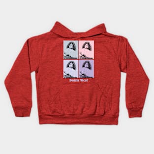 Dottie West 80s Pop Art Kids Hoodie